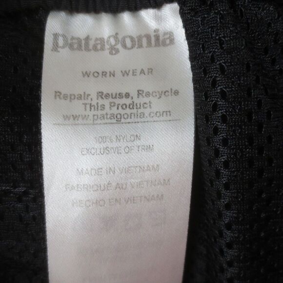 Patagonia Barely Baggies Shorts Womens Small Black Nylon Mesh Pockets Hiking - Picture 5 of 10
